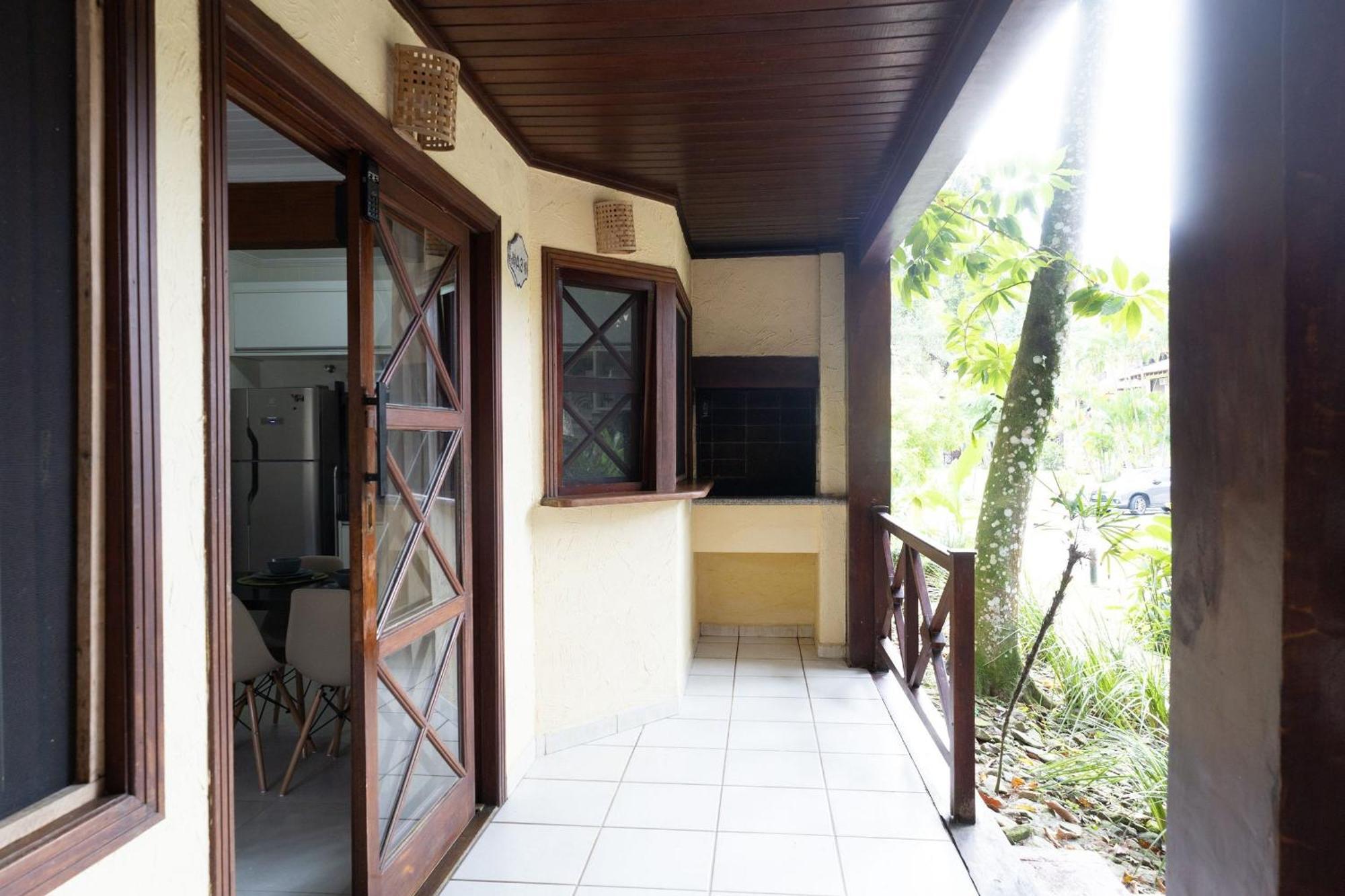 Flat recém reformado Cond. Canto do Mar-Maresias Exterior foto
